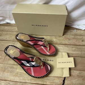 Burberry heeled sandals